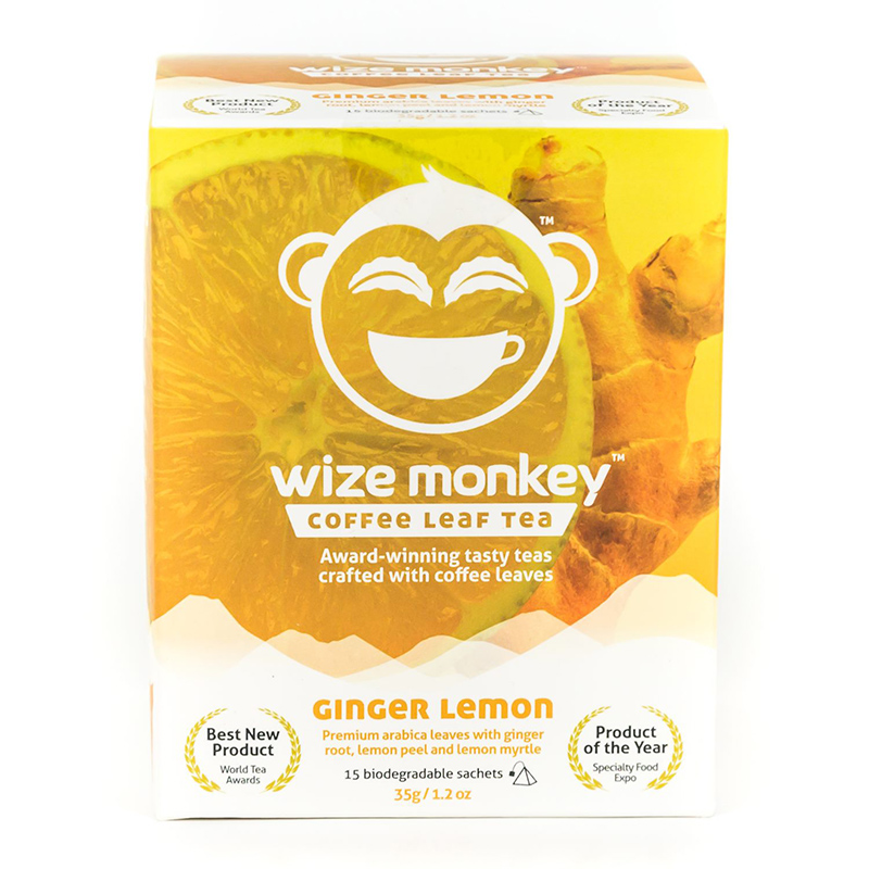 Wize Monkey cafeto ginger lemon